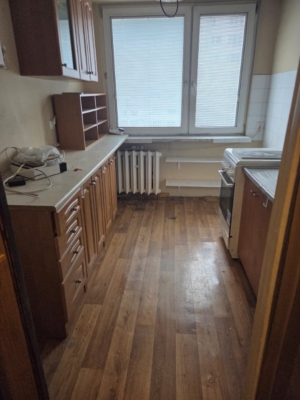 opróżnianie mieszkań Łódź. kuchnia posprzątana